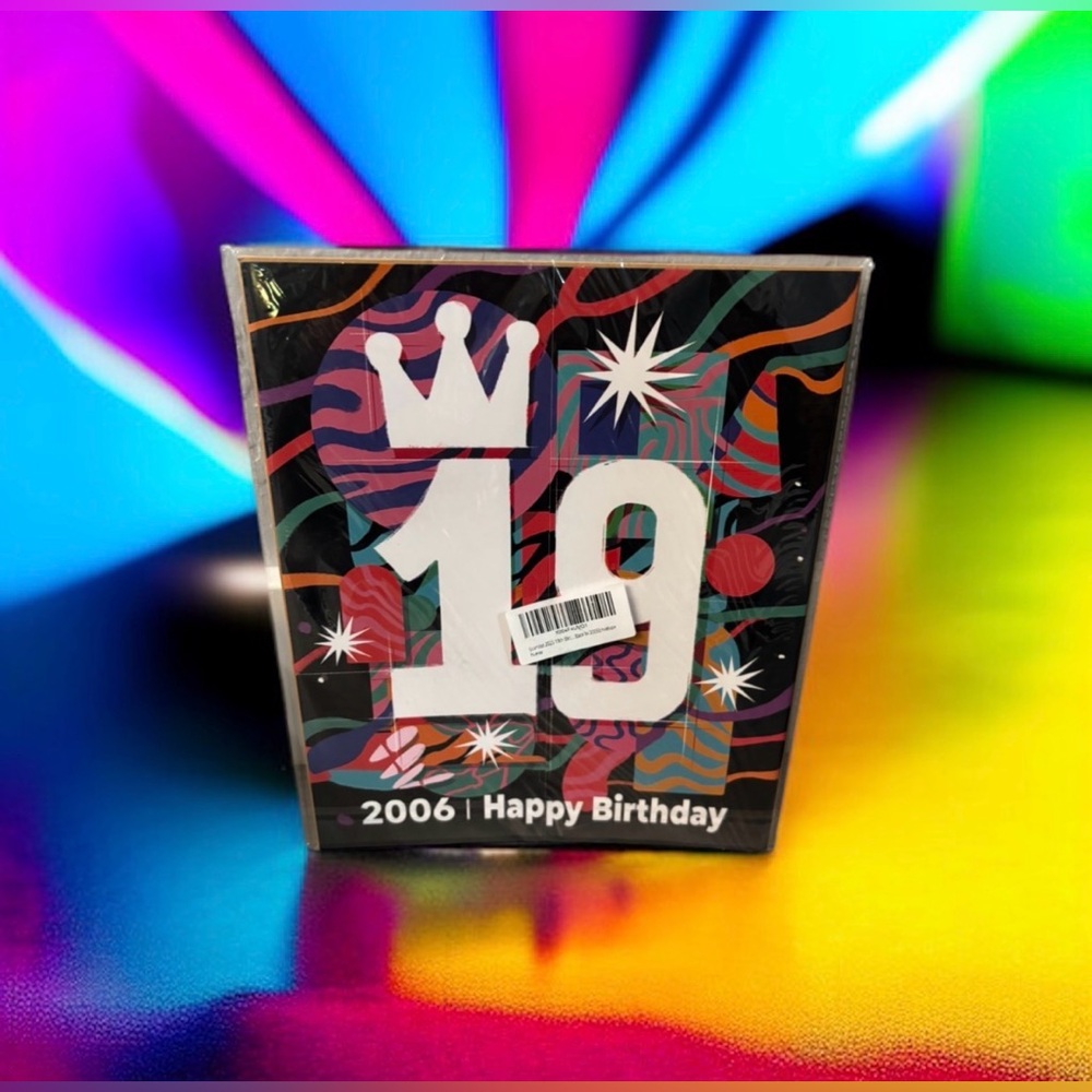 2025 19th Birthday 19 Year Old Birthday Gift Greeting Card Memory Back In 2005